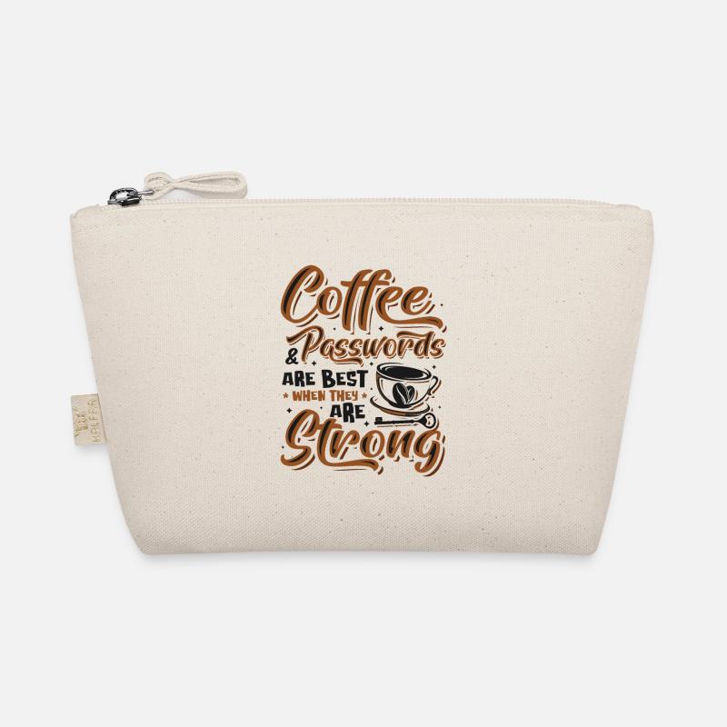 Kaffee und Passwort Bio-Täschchen