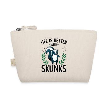 Skunk Outfit Skunk Lovers - Trousse biologique - nature - Devant