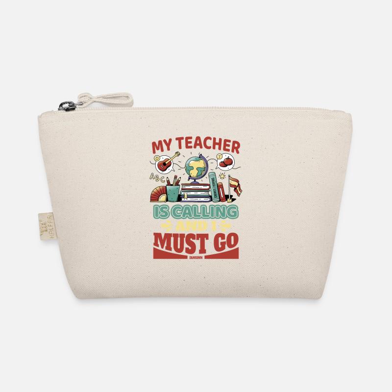 My Teacher Is Calling And I Must Go Bio-Täschchen