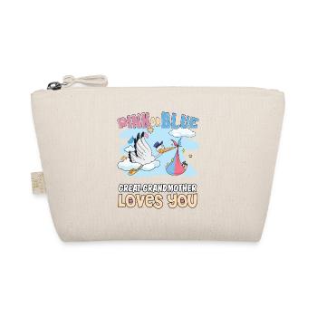 Pink or Blue Great-Grandmother Loves You Best - Bio-Täschchen - Natur - Vorne