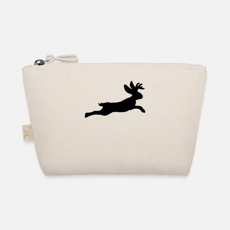 Schakalope Hase Fabeltier Folklore Bio-Täschchen