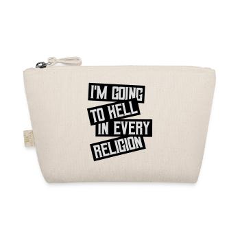 in going to hell - Organic Pouch - nature - Front