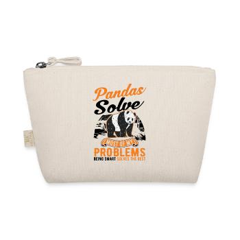 Panda Lover Panda Bear Cadeau - Trousse biologique - nature - Devant