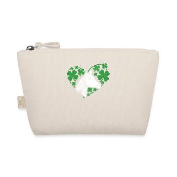 Clover Heart Horse Clover St. Patrick’s Day Irish - Trousse biologique - nature - Devant