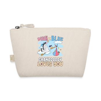 Grand-papa rose ou bleu t’aime le mieux grand-père - Trousse biologique - nature - Devant