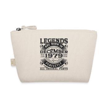 Décembre Né en 1979 43ème anniversaire Legend Man - Trousse biologique - nature - Devant