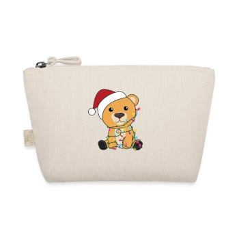 Ours Noël Animaux d’hiver Ours - Trousse biologique - nature - Devant