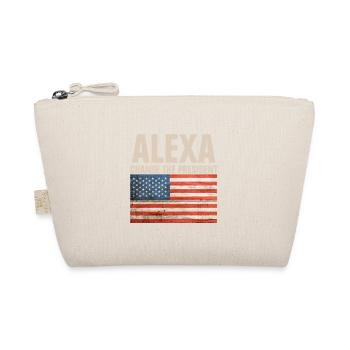 Funny Political Alexa change the president - Organic Pouch - nature - Front