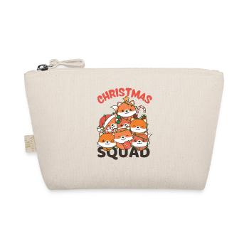 Fuchs Weihnachtsbaum Christmas Squad Fuchs - Bio-Täschchen - Natur - Vorne