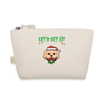 Let’s Get Lit Fête de Noël de la saison de l’Avent X-Mas - Trousse biologique - nature - Devant