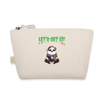 Let’s Get Lit Fête de Noël de la saison de l’Avent X-Mas - Trousse biologique - nature - Devant