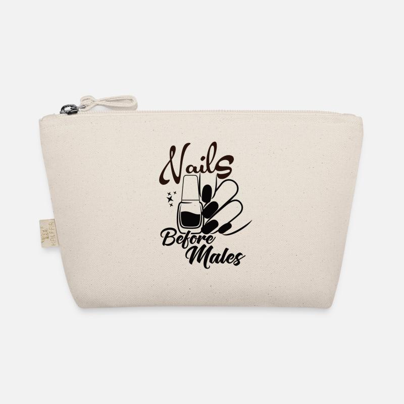 Nails before men Nail designer Organic Pouch