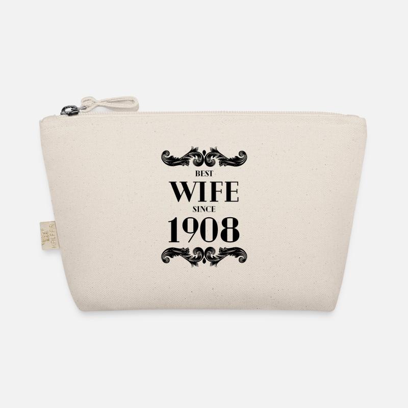 Beste Ehefrau seit 1908 Hochzeit Bio-Täschchen