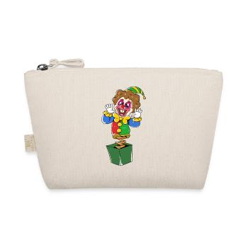 Fasching Kostüm Clown aus der Box Karneval - Bio-Täschchen - Natur - Vorne