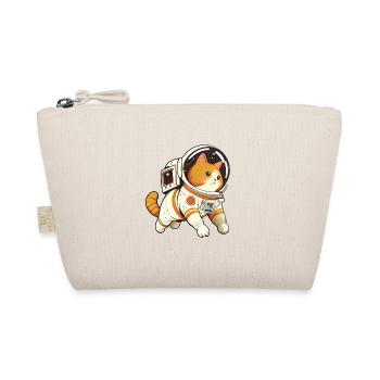 Space Cat Cute - Funny Animal Humor - Organic Pouch - nature - Front
