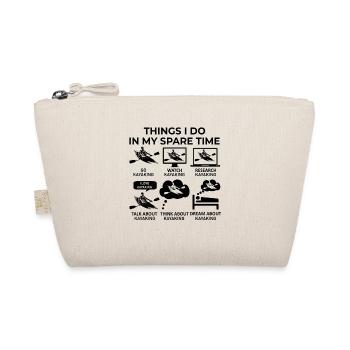 Things I Do In My Spare Time - Kayaking - Organic Pouch - nature - Front