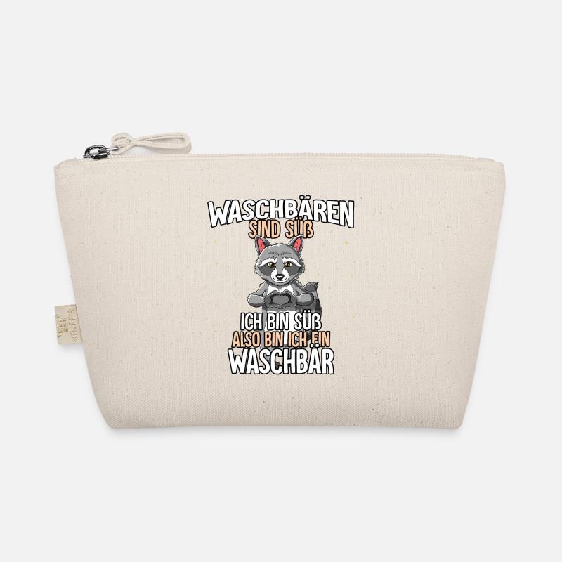 Waschbären Sind Süß Waschbär Bio-Täschchen
