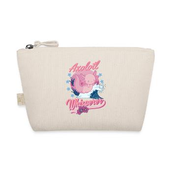 Axolotl Flüsterer Axolotl Whisperer - Organic Pouch - nature - Front