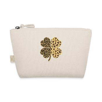 Cheetah Leopard Print Clover St Patrick’s Day - Trousse biologique - nature - Devant
