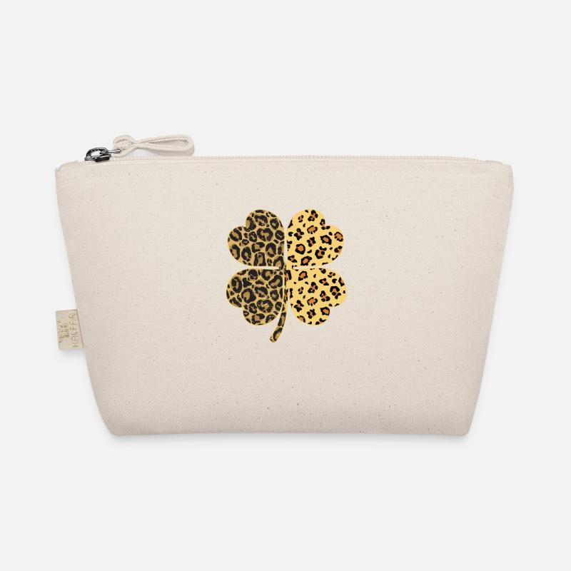 Cheetah Leopard Print Clover St Patrick’s Day Trousse biologique