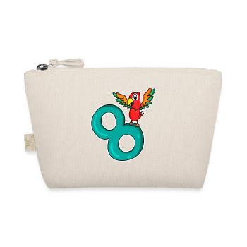 8 ans - 8ème anniversaire avec motif animal - Trousse biologique - nature - Devant