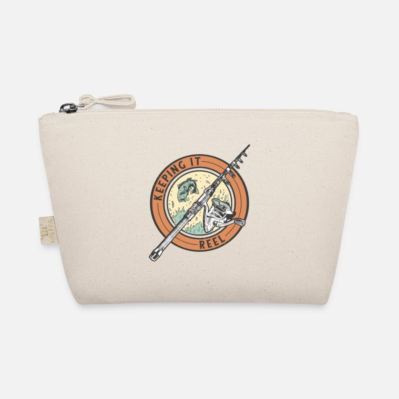 Keeping it reel Angelrute Keeping it reel Angelrut - Bio-Täschchen - Natur