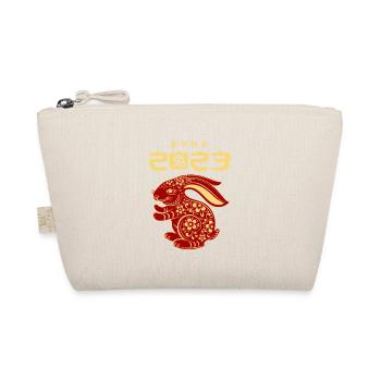Zodiac Chinese New Year Year Of The Rabbit 2023 - Organic Pouch - nature - Front