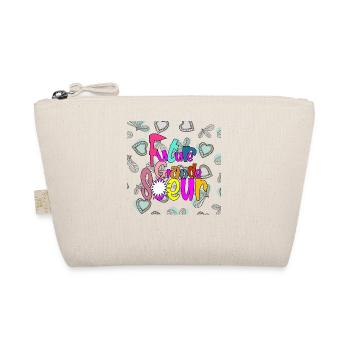 Enfant Future Grande Soeur 2023 Drôle naissance - Trousse biologique - nature - Devant