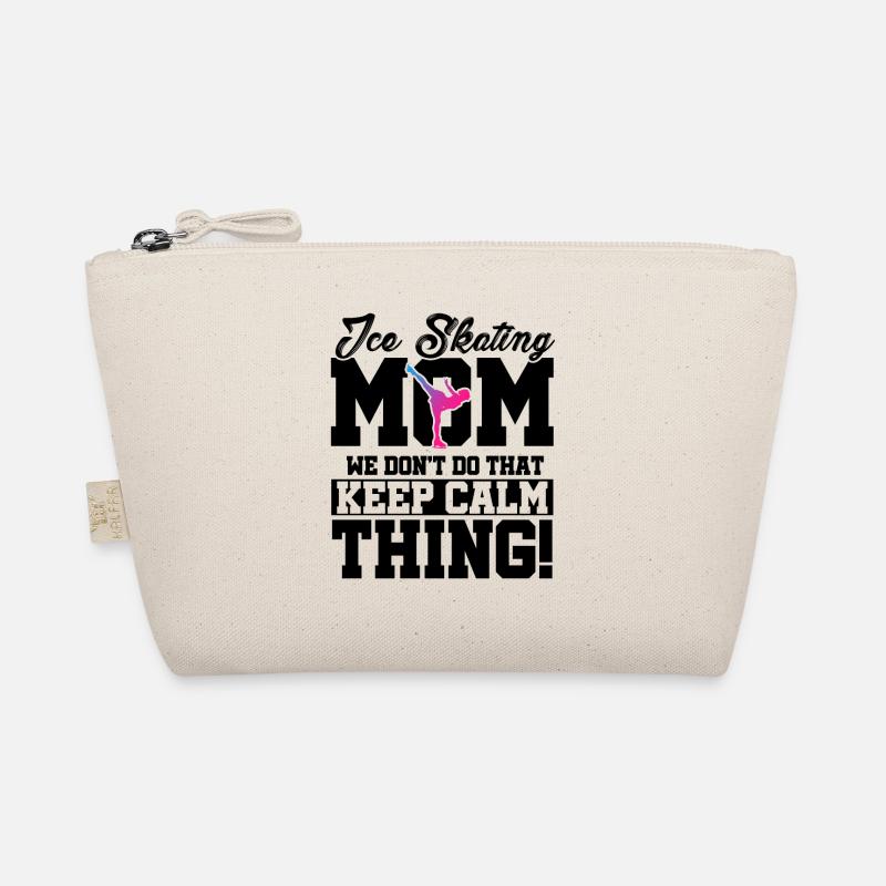 Ice Skating Mom We Don't Do That Keep Calm Figure Bio-Täschchen
