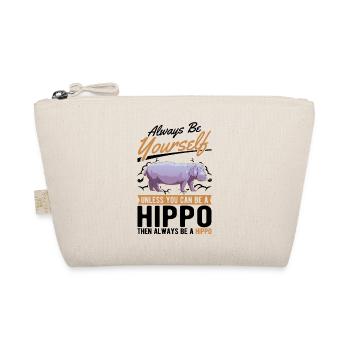 Soyez toujours vous-même Hippopotame Nilpferd Flusspferd - Trousse biologique - nature - Devant