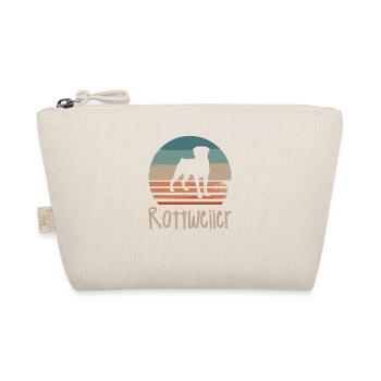 Vintage Retro Rottweiler Rottweilers Dog - Trousse biologique - nature - Devant