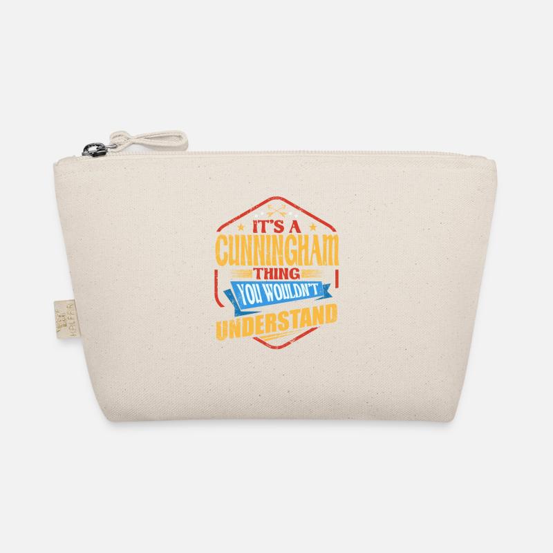 It's a Cunningham Thing Funny Surname Humor Fa - Organic Pouch - nature