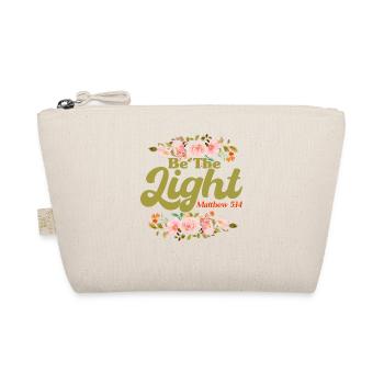 Bible Verse Inspiring Jesus God Gift - Organic Pouch - nature - Front