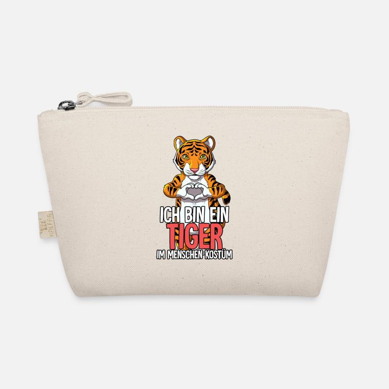 Ich Bin Ein Tiger Bio-Täschchen