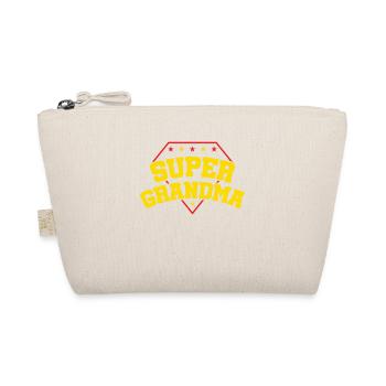 Super Nonna, niece grandson for best grandmother grandma - Organic Pouch - nature - Front