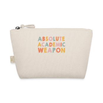 Studenten Absolute Academic Weapon - Bio-Täschchen - Natur - Vorne
