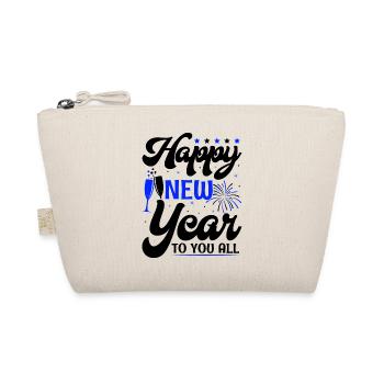 Réveillon du Nouvel An, Paix, Amour, Bonne Année - Trousse biologique - nature - Devant