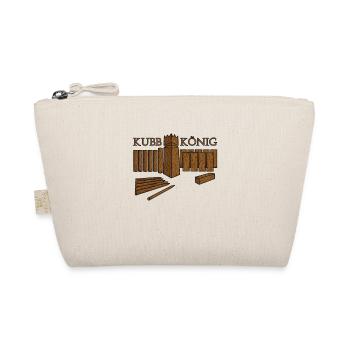Wikingerschach - KUBB - Bio-Täschchen - Natur - Vorne