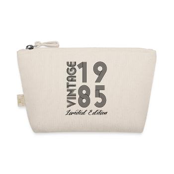 Vintage 1985 Vintage Geburtstag Retro Vintage - Bio-Täschchen - Natur - Vorne