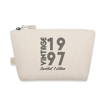 Vintage 1997 Vintage Geburtstag Retro Vintage - Bio-Täschchen - Natur - Vorne