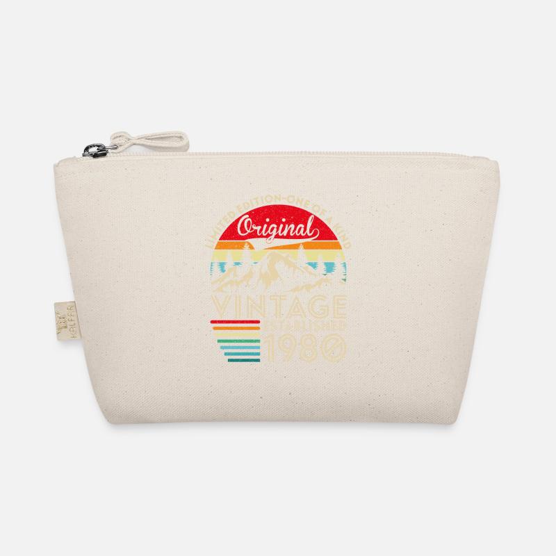 Original vintage established in 1980 anniversary Organic Pouch