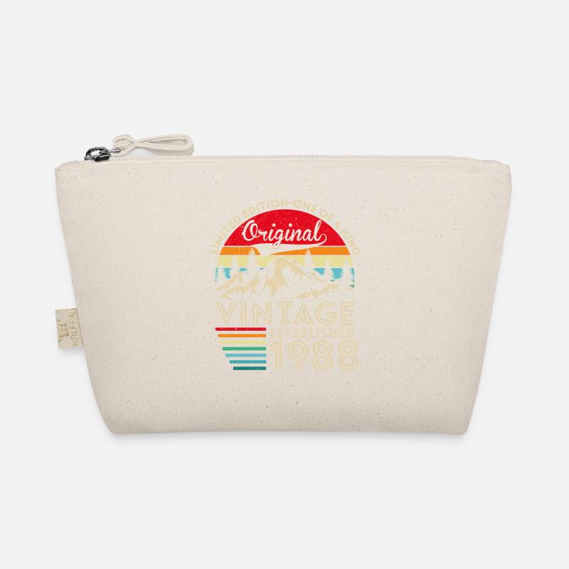 Original vintage established in 1988 anniversary Organic Pouch