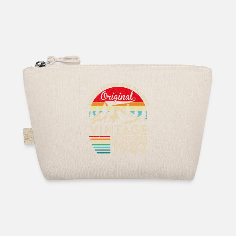 Original vintage established in 1987 anniversary Organic Pouch