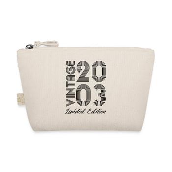 Millésime 2003 Vintage Anniversaire Rétro Vintage - Trousse biologique - nature - Devant