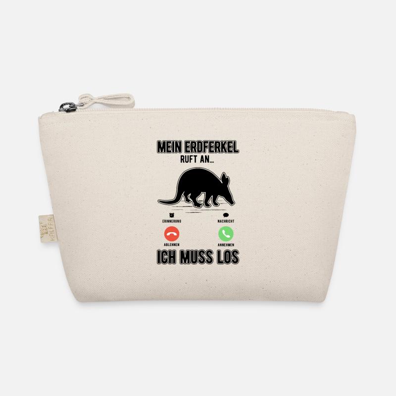Mein Erdferkel ruft an Ich muss los Bio-Täschchen