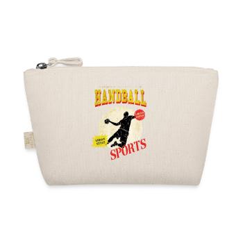 Handball Handball Player Handball Player Vintage Retro - Trousse biologique - nature - Devant
