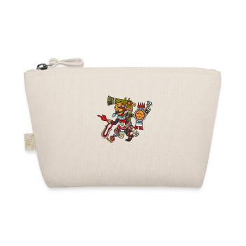 Aztec god of the night - Tezcatlipoca - Organic Pouch - nature - Front