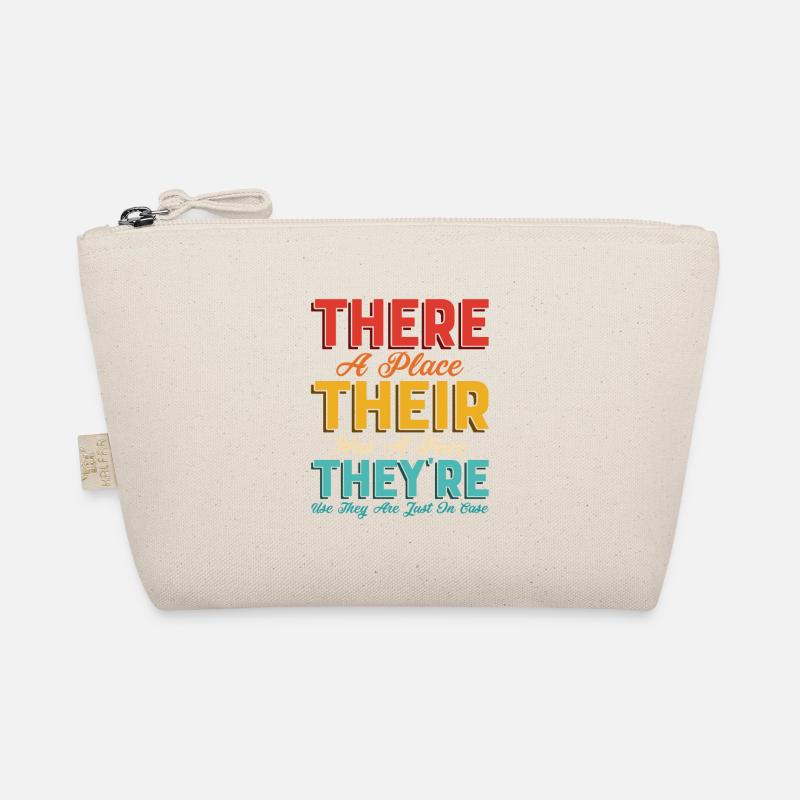 There A Place Their Has A Face Grammar Language Bio-Täschchen