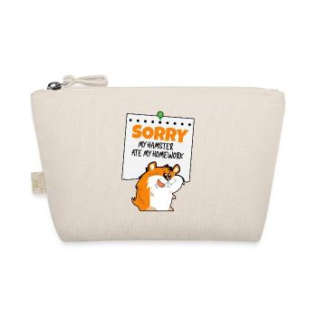 Sorry My Hamster Ate My Homework Hamster Owner Pet - Bio-Täschchen - Natur - Vorne