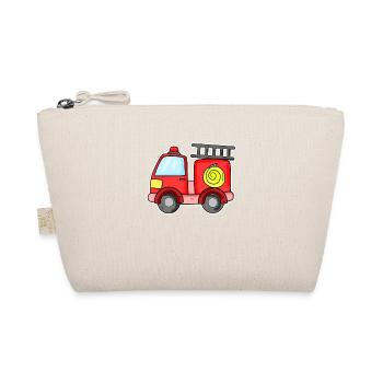 Fire Brigade Car Motive - Organic Pouch - nature - Front